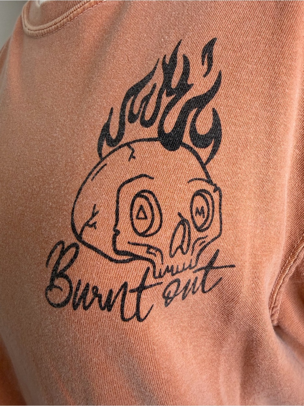 “Burnt Out” Desert Graphic Short Sleeve Tee - Women's (Unisex) - Picture 3 of 8